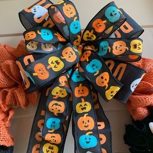 Halloween handmade wreath